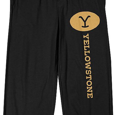 Men's Yellowstone Logo Pajama Pants