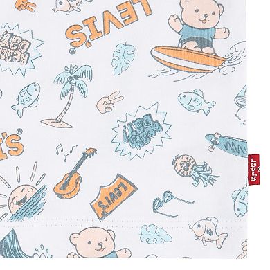 Baby & Toddler Boys Levi's® Surfing Doodle T-shirt and Shorts Set