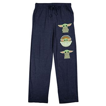 Men's Star Wars The Mandalorian Grogu Trio Pajama Pants