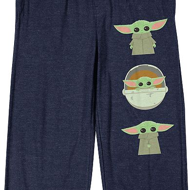 Men's Star Wars The Mandalorian Grogu Trio Pajama Pants