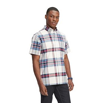 Men's Tommy Hilfiger Stretch Short Sleeve Oxford Button-Down Shirt