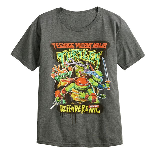 Boys 8-20 Teenage Mutant Ninja Turtles It's Turtle Time Raglan Graphic Tee