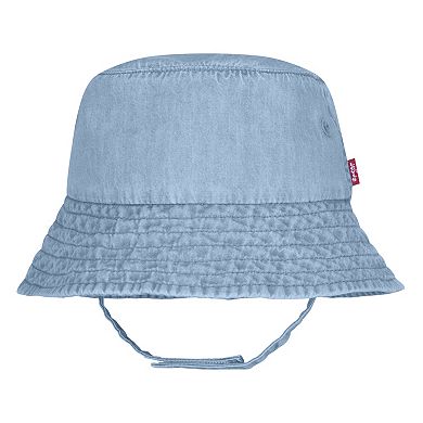 Baby Boy Levi's® Denim Romper and Bucket Hat Set