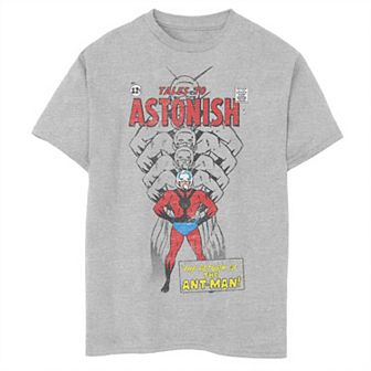 Boys 8-20 Marvel Comics Ant-Man Tales To Astonish Retro Cover Graphic Tee