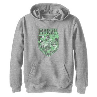Boys 8-20 Marvel Avengers Retro Green St. Patrick's Hoodie