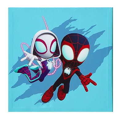 Idea Nuova Marvel's Spidey and His Amazing Friends 3-Piece Canvas Wall Art Set