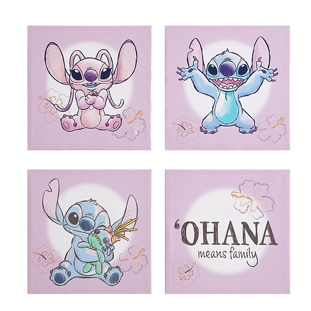 Ohana Quote. Lilo and Stitch Inspired Vinyl Wall Decal-free Customization 