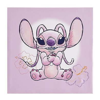 Disney's Lilo and Stitch Ohana Family Canvas Wall Art 4-piece Set by Idea Nuova