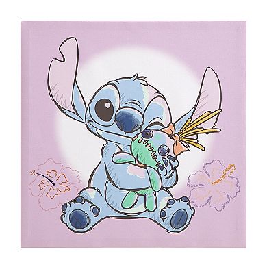 Disney Lilo and Stitch Ohana Family Canvas Wall Art 4-piece Set by Idea Nuova