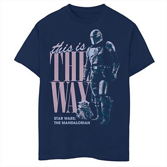 Boys Husky Star Wars The Mandalorian The Child This Is The Way R9 Graphic Tee