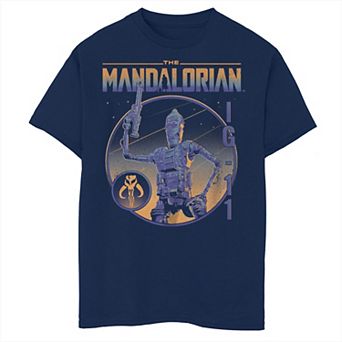 Boys Husky Star Wars The Mandalorian IG 11 Graphic Tee