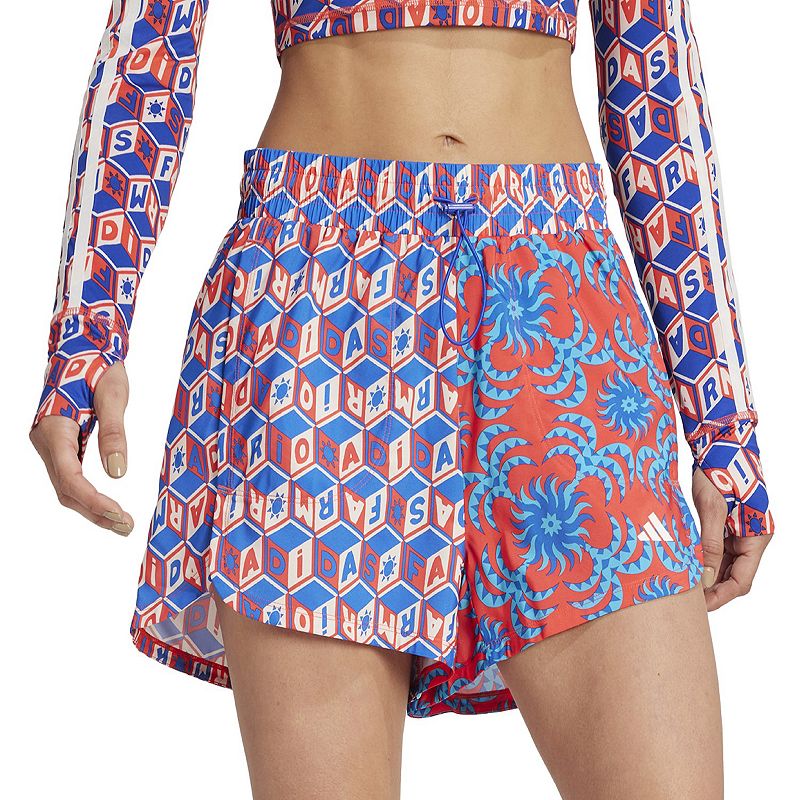 Womens adidas x FARM Rio Pacer Shorts