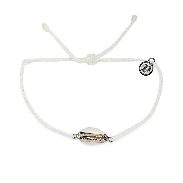 Pura Vida Costa Cowrie Silver Bracelet