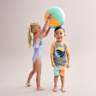 Baby & Toddler Boy Jumping Beans® Rashguard Swim Top
