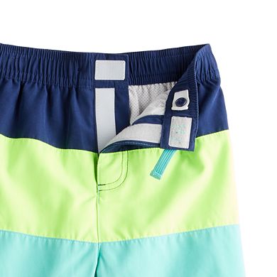 Baby & Toddler Boy Jumping Beans® Adaptive Swim Trunks