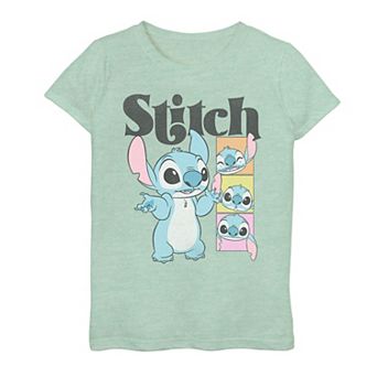 Disney's Lilo & Stitch Girls Poses And Faces Tee