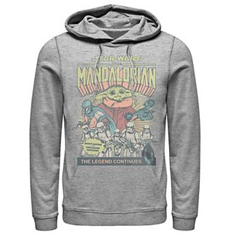 Men's The Mandalorian Comic-book Style Cover Graphic Hoodie