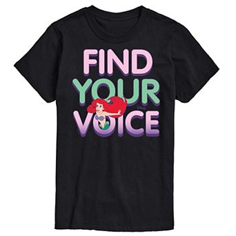 Disney's The Little Mermaid Big & Tall Ariel Graphic Tee
