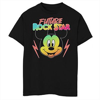 Disney's Mickey Mouse Boys 8-20 Future Rock Star Husky Tee