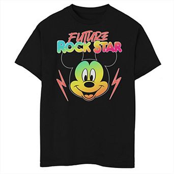 Disney's Mickey Mouse Boys 8-20 Future Rock Star Husky Tee