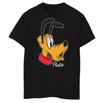 Disney's Pluto Boys 8-20 Surprised Face Husky Tee