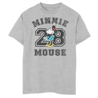 Disney's Minnie Mouse Boys 8-20 Varsity #28 Husky Tee