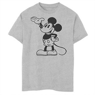 Disney's Mickey Mouse Boys 8-20 Original Sketch Husky Tee