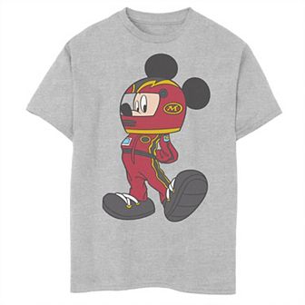Disney's Mickey Mouse Boys 8-20 Race Car Driver Husky Tee