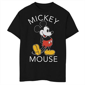 Disney's Mickey Mouse Boys 8-20 Classic Portrait Husky Tee