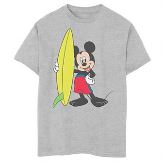 Disney's Mickey Mouse Boys 8-20 Surfer Outfit Husky Tee