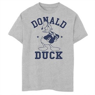 Disney's Donald Duck Boys 8-20 Retro Stamp Portrait Husky Tee