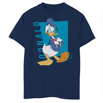 Disney's Donald Duck Boys 8-20 Pop Art Moody Husky Tee