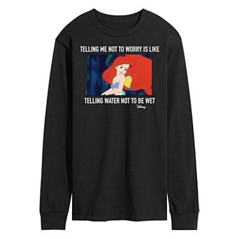 Disney's The Little Mermaid Men's Long Sleeve Tee