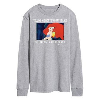 Disney's The Little Mermaid Men's Long Sleeve Tee