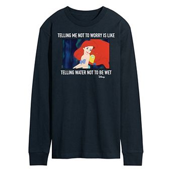 Disney's The Little Mermaid Men's Long Sleeve Tee