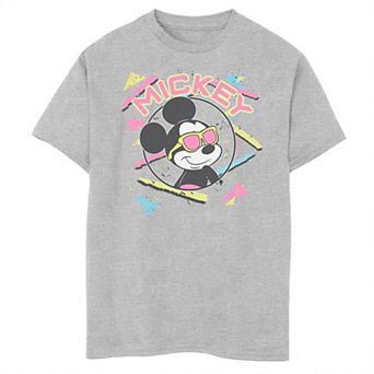 Disney's Mickey & Friends Boys 8-20 Mickey Mouse 90's Husky Tee
