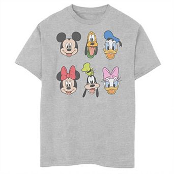 Disney's Mickey & Friends Boys 8-20 Group Shot Husky Tee