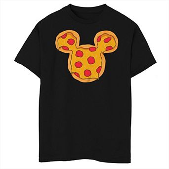 Disney's Mickey & Friends Boys 8-20 Mickey Pizza Ears Husky Tee