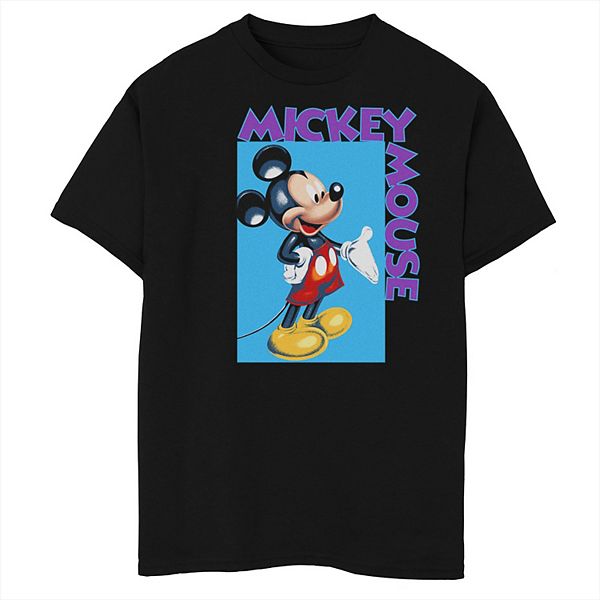 Disney's Mickey & Friends Boys 8-20 Mickey Mouse Classic Portrait Husky Tee