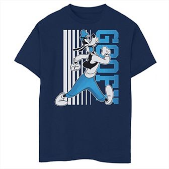 Disney's Mickey & Friends Boys 8-20 Goofy Barcode Husky Tee