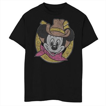 Disney's Mickey Mouse Boys 8-20 Cowboy Classic Husky Tee