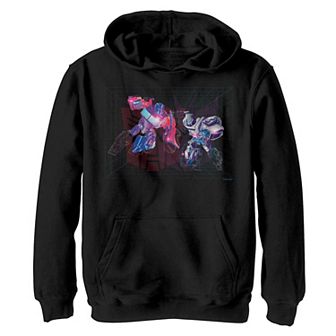 Boys 8-20 Transformers Optimus Vs Megatron Hoodie