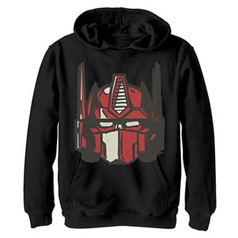 Boys 8-20 Transformers Optimus Prime Helmet Hoodie