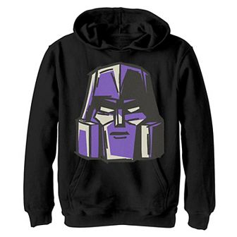 Boys 8-20 Transformers Megatron Helmet Hoodie