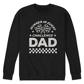 Men's Winner In Every Challenge Dad Fleece Sweatshirt