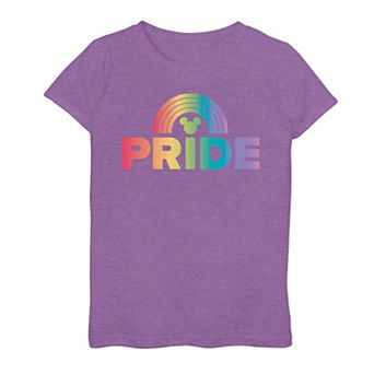 Disney's Mickey Mouse Girls 7-16 Rainbow Graphic Tee