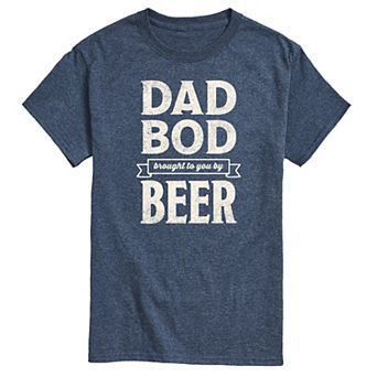 Men's Dad Bod By Beer Graphic Tee
