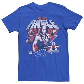Men's WWE Kurt Angle Star Badge Graphic Tee