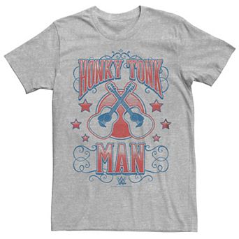 Men's WWE Honky Tonk Man Guitars Graphic Tee