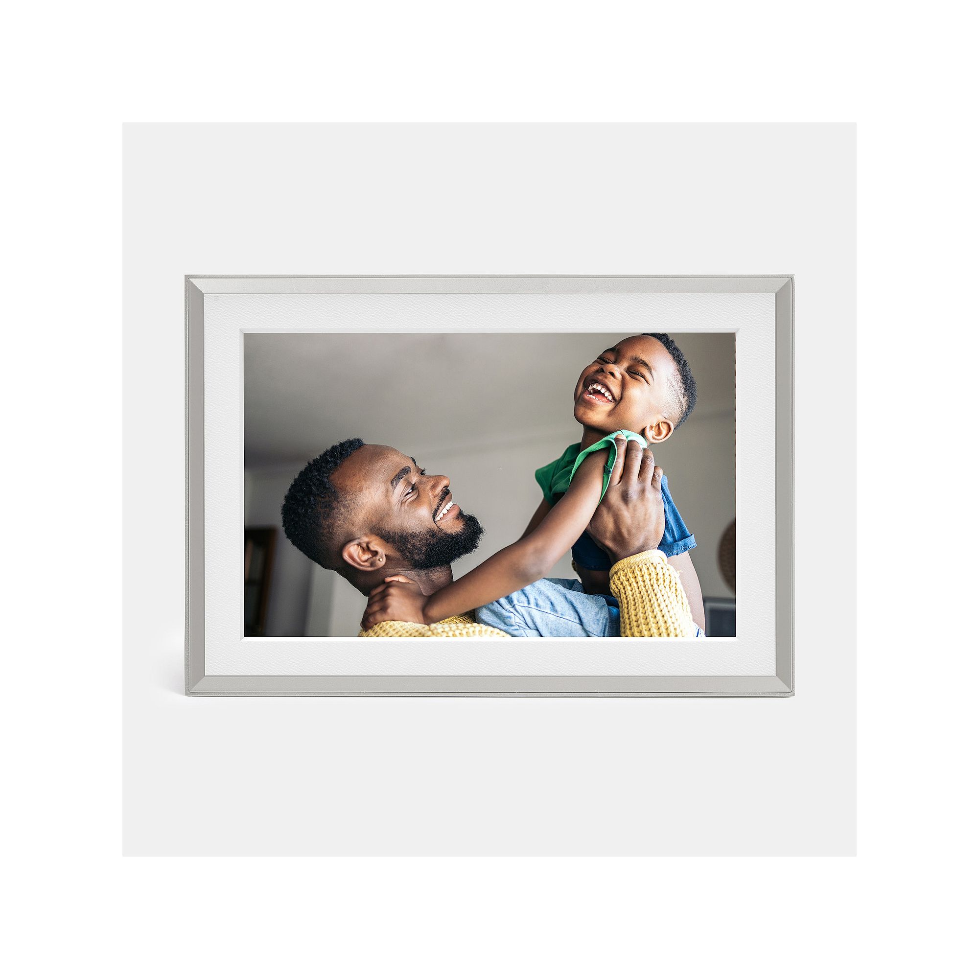 Aura Frames Carver Mat 10.1-in. Wi-Fi Digital Photo Frame, Clay